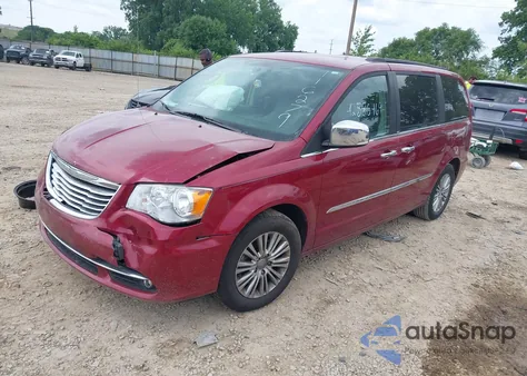 2014 Chrysler Town & Country Touring-L из США, поврежденный, VIN 2C4RC1CG8ER116279